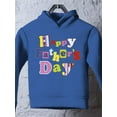 thumbnail image 3 of Happy Father's Day Text Hoodie Toddler -Image by Shutterstock,  5 Toddler, 3 of 4