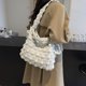 thumbnail image 5 of Bolso Nube Plisado Bandolera Acolchado Mano para Mujer Hinchado, 5 of 9