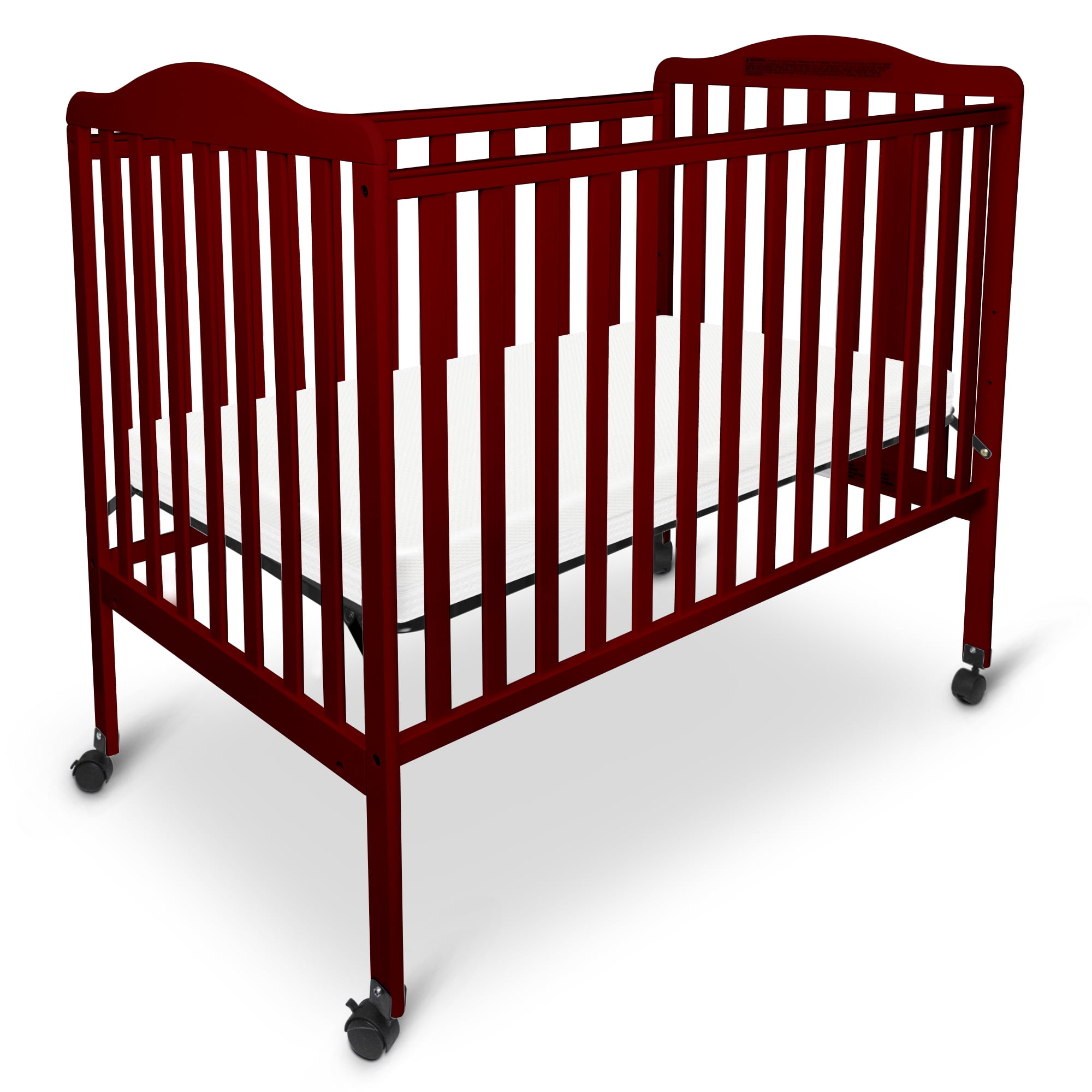 Fizzy Baby 2-in-1 Convertible Full-size crib converts to adult bed. 3 level mattress board- Cherry