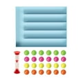thumbnail image 1 of Juguetes de clasificación de colores, juguete de aprendizaje, regalo de reconocimiento portátil, juguetes sensoriales educativos para niños pequeños,, 1 of 8