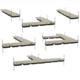 thumbnail image 3 of 2 Section Aluminum Floating Dock Kit w/ Signature Top - 4'x20', 3 of 7