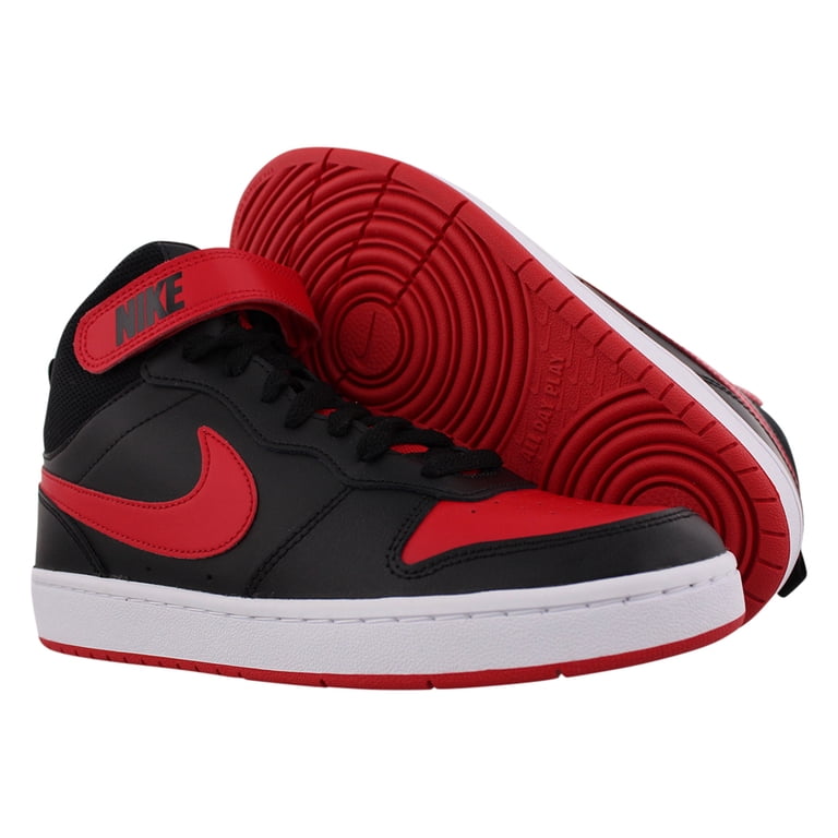 Nike Court Borough Mid 2 Leather GS Boys Shoes Size 6, Color  display picture 1