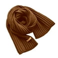 thumbnail image 3 of Women's Winter Knit Warm Scarf Super Soft Long Knit Scarves (Coffee One Size), 3 of 5