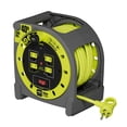 thumbnail image 1 of Cable de extensión retráctil Cord Reel Masterplug de 12 m, 4 salidas, 1 of 7
