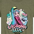 thumbnail image 3 of Monster High - Lagoona Blue Bubbles - Toddler And Youth Short Sleeve Graphic T-Shirt, 3 of 5
