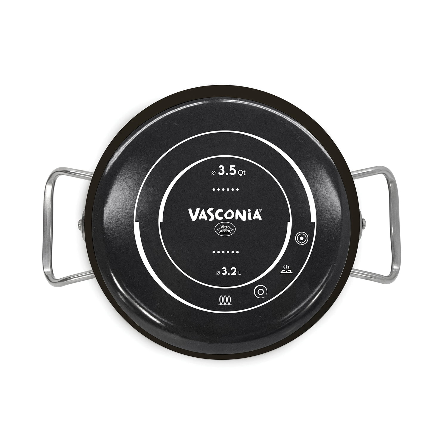 VASCONIA Elegance 10-Piece Cookware Set (Gray), 4043587
