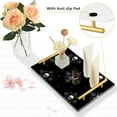 thumbnail image 4 of Bath Accessories Sets Single Print Decorative Tray With Handle For Home Bathroom Bedroom Gothic-inspired Designs, 4 of 7