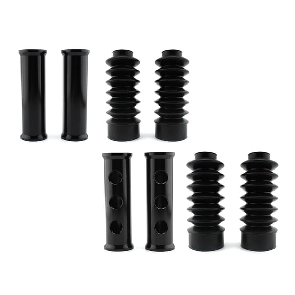 ZS Front Fork Shock Absorber Cover Pipe Cover Fit Harley Sportster 883 1200 00-21