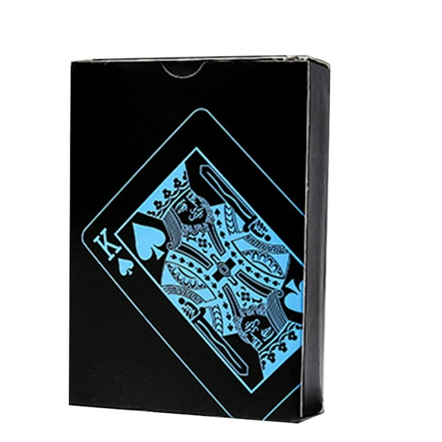 1 Set Waterproof PVC Playing Cards Set Creative Poker Reusable Playing