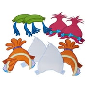Trolls Paper Costume Headbands, 8ct