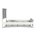 thumbnail image 4 of New Classic Furniture Tamarack Wood King Size Panel Bed in White, 4 of 6