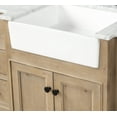 thumbnail image 5 of Ari Kitchen & Bath Kelly 48" Solid Wood Bathroom Vanity in Weathered Fir, 5 of 8