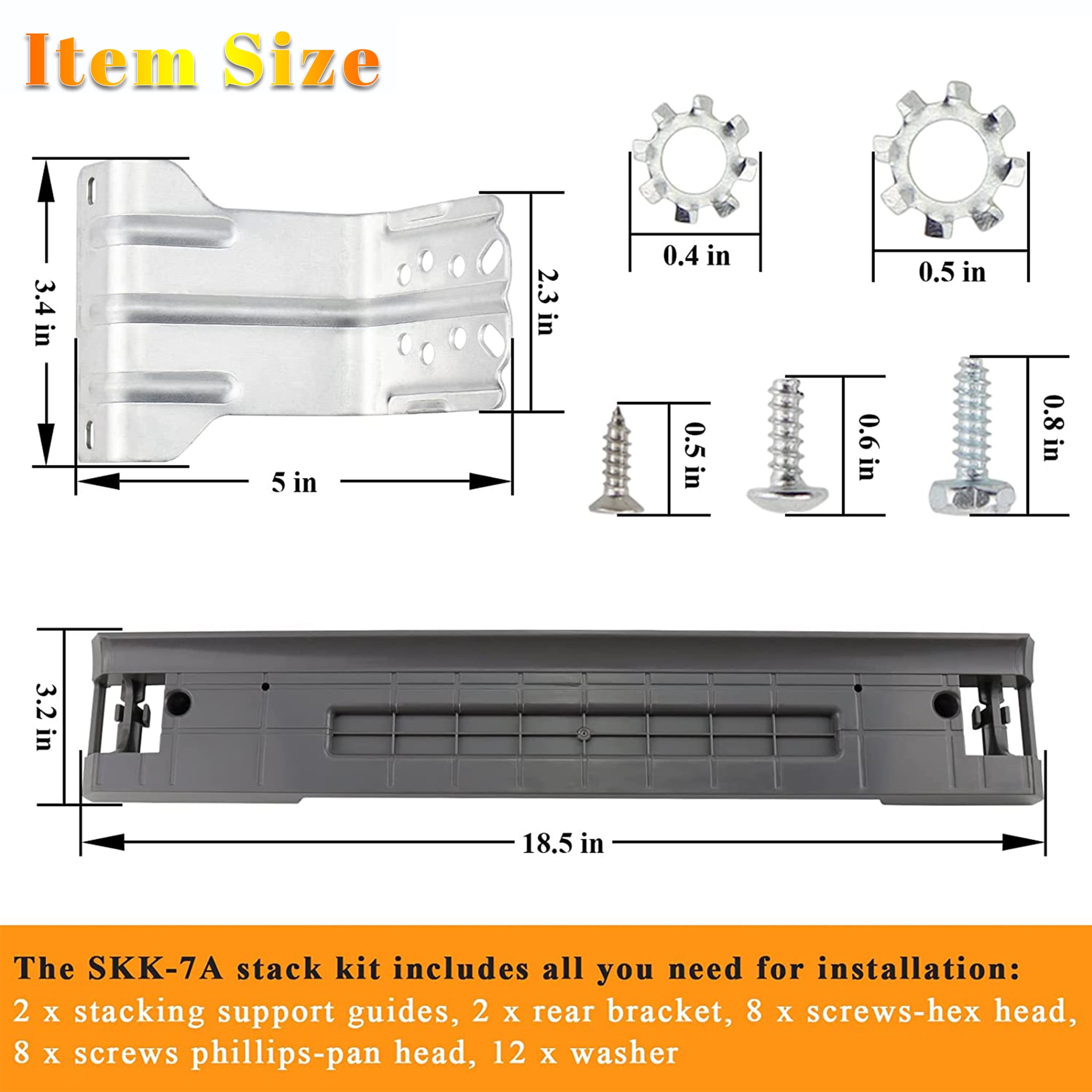 Samsung stacking kit installation instructions deals