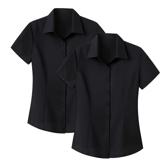 Shirts For Women Interview Formal Outfit Clothing Without Ironing Short Sleeved Shirt For Business Short Sleeved Shirt Long Sleeve Shirts For Women