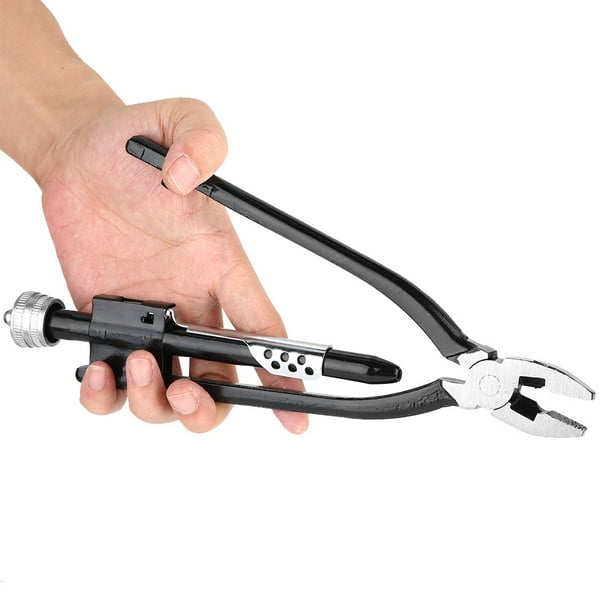 Mgaxyff 9in Pliers,9in Highcarbon Steel Safety Wire Twist Twisting Pliers Twister Locking