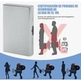 thumbnail image 3 of 2pz Tarjetero Metal Acero Inoxidable Cartera Credito, 3 of 4
