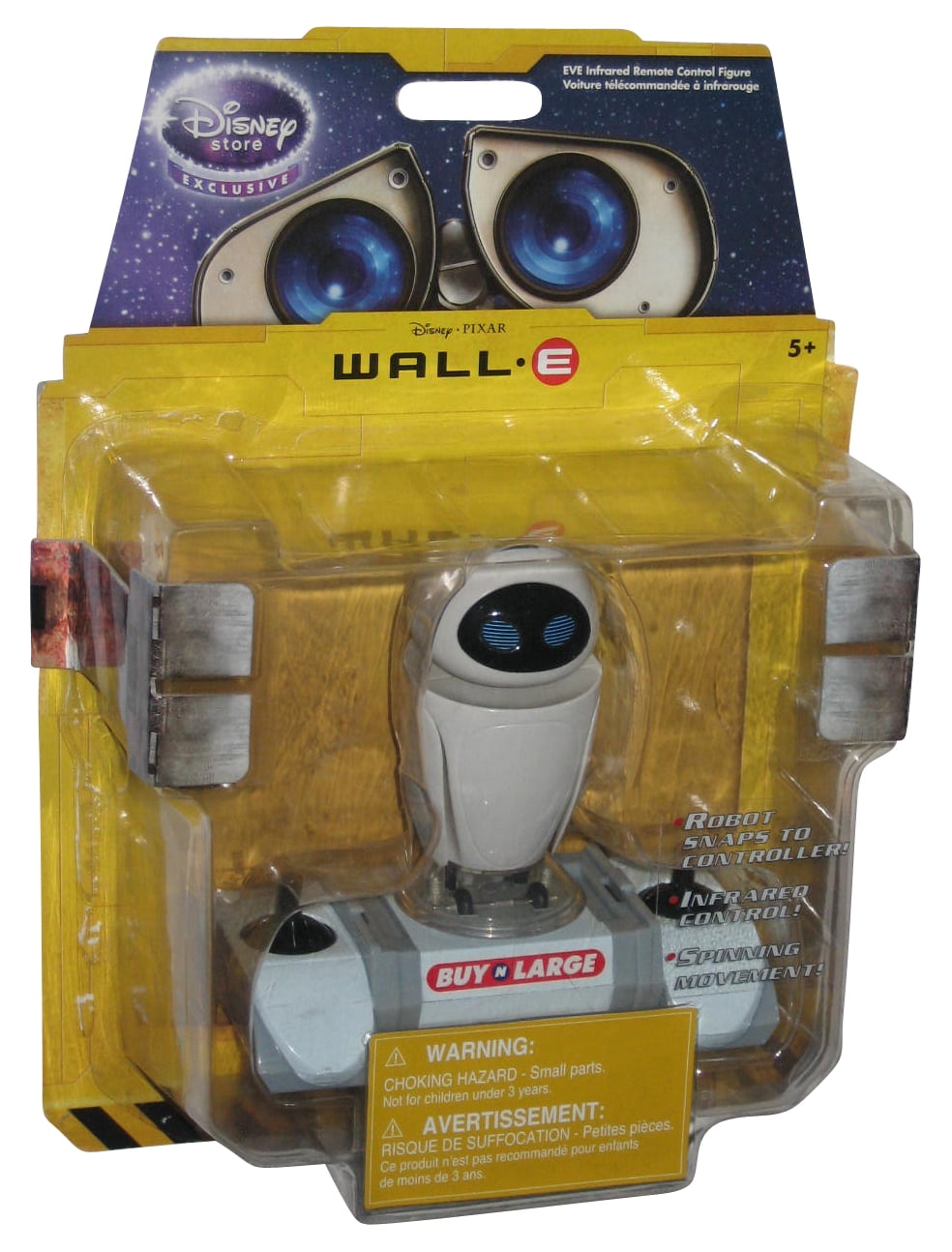 Disney Store Exclusive WallE Movie Eve Buy N Large Remote Control
