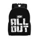 thumbnail image 1 of Mochilas escolares Aew All Out para estudiantes, mochila de viaje, bolso para portátil, bolso de hombro para hombre y mujer., 1 of 5