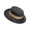 Black, variant on Hats Wide Brim Sun Hats For Women UV Protection Beach Pork Pie Boater For Men Summer Wide Brim Panama Black