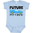 thumbnail image 3 of Inktastic Future Pit Crew Blue Race Car Boys or Girls Baby Bodysuit, 3 of 5