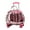 Pink, variant on Wharick Pet Trolley Case Cat Backpack Transparent Cat Carrier with Wheels Pet Backpack for Traveling/Taking a Walk for Dogs, Cats, Parrots