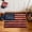 A, variant on Patriotic American Flag Door Mat, 23.62x15.75in Non-Slip Rubber Backing Doormat, Rustic Wood/Stone Texture Welcome Mat for 4th of July, Memorial Day, Indoor & Outdoor Decor