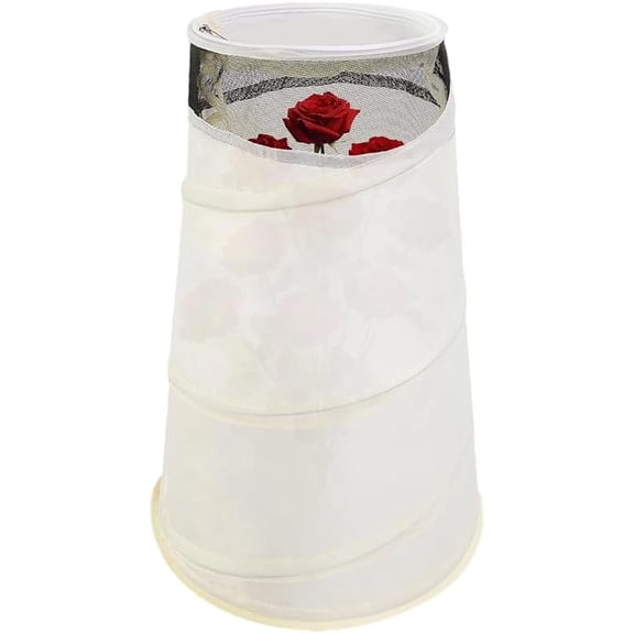 Pop Up Garden Cloche Plant Protector Cover – 20"x13"x9"  Reusable Frost Wind Animal Protection Cone for Vegetables, Blueberries & Bushes