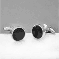 thumbnail image 5 of Yoursfs Black Wedding Cool Cufflink Shirts for Men Stainless Steel Classic Wedding Suit Cufflinks for Men Gift, 5 of 5