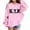 Pink, variant on Kids Girls Sports Shirt Boy Girl Casual Hoodie Pullover Hooded Sweatshirt With Pocket Suitable For Teen Girls Boys