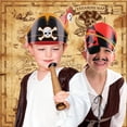 thumbnail image 4 of Gorro pirata infantil Funtery, accesorios para fiestas piratas, 48 unidades, 4 of 7