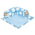 thumbnail image 3 of Mascota gato túnel cama interactivo juego de juguete con colgante bolas de juguete desmontable centro de juego para pequeños animales hámster interior talla, 3 of 10
