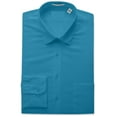 thumbnail image 5 of Men's Berlioni Solid Button Up Spread Collar Work Long Sleeve Dress Shirt, 5 of 5