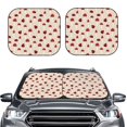 thumbnail image 2 of Fotbe Ladybug With Mushroom 2-Piece Car Windshield Sun Shade | Sun Blocker for Car Windshield | Foldable Automotive Interior Accessories for Sun Protection-Small, 2 of 7