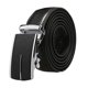 thumbnail image 1 of Hombres Hebilla Automática Trinquete Grandes Negocios Visten Cinturón De Cuero Ancho De 1 3/8 Negro-2 53 1/8-55 7/8inches/ 150cm, 1 of 6