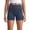 Dark Gray, variant on Siminsem Women's High Waisted Biker Shorts with Pockets 5 Inch Tummy Control Yoga Shorts for Women 4 Way Stretch Buttery Soft Workout Spandex Athletic Gym Running Shorts, D,M