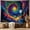 A, variant on XaaKee Wall Tapestry, Dreamlike Starry Sky Violet Wave Large Tapestry, High-Quality Polyester Bedroom Tapestry For Living Room Bedroom, 60x40Inch