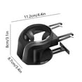 thumbnail image 3 of Car Cup Holder, Car Air Vent Cup Bottle Mount, DELESYS Multi Functional Car Beverage Support Phone Support Car Outlet Cup Support Storage Rack, 3 of 6