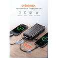thumbnail image 2 of Cargador solar Power Bank de 49800 mAh, carga inalámbrica de 5 V/3,1 A., 2 of 9
