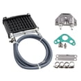 thumbnail image 1 of Universal Motorcycle Engine Oil Cooler Cooling Radiator For 50cc 70cc 90cc 110cc 125cc Dirt Pit Bike ATV, 1 of 7