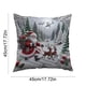 thumbnail image 3 of Decoraciones navideñas, adornos navideños, regalos navideños, funda de almohada navideña impresa para el día de Navidad, funda de almohada decorativa para el hogar, funda de almohada de felpa corta co, 3 of 6