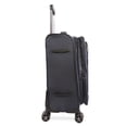 Brookstone Harbor 21" Softside Carryon Spinner Luggage Navy