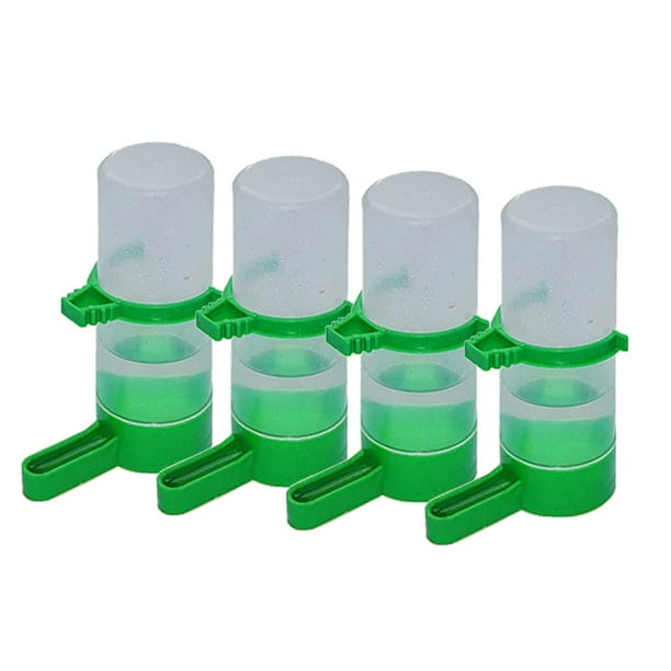 Bird Water Feeder,4pcs Bird Water Bowl for Pet Parrot and Other Birds