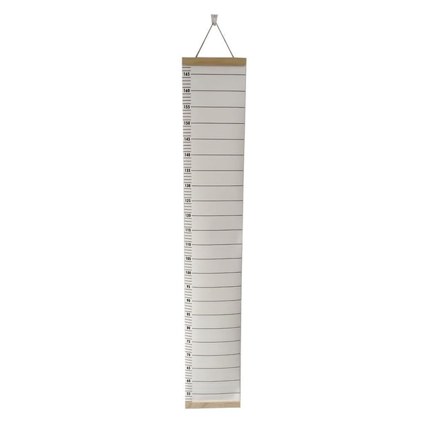 Regla De Medición De Altura De Tela De Poliéster, Tabla De Crecimiento Gruesa Para Niños, Regla De Pared Colgante Para El Hogar, Guardería, Habitación De Los Niños Guardurnaity HA019615-00