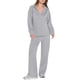 thumbnail image 2 of Conjuntos de Dos Piezas para Mujer, Moda de Otoño 2025, Pantalones Anchos, Conjunto de Estar por Casa, para Viajes y Vacaciones. Gris L, 2 of 9