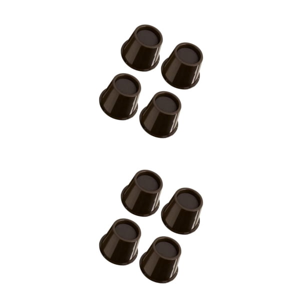 Bearachild 4 unids/set elevadores de muebles fondo antideslizante amplia aplicación fuerte y duradero fuerte soporte de carga elevador de café 3 Café Elevador de 3 pulgadas 2Conjunto