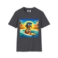 thumbnail image 3 of Dachshund crashing waves t shirt, 3 of 10