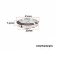 thumbnail image 4 of OULII Humidity Meter for Guitar Case Compact Hygrometer Metal for Home Use 1Pack, 4 of 7