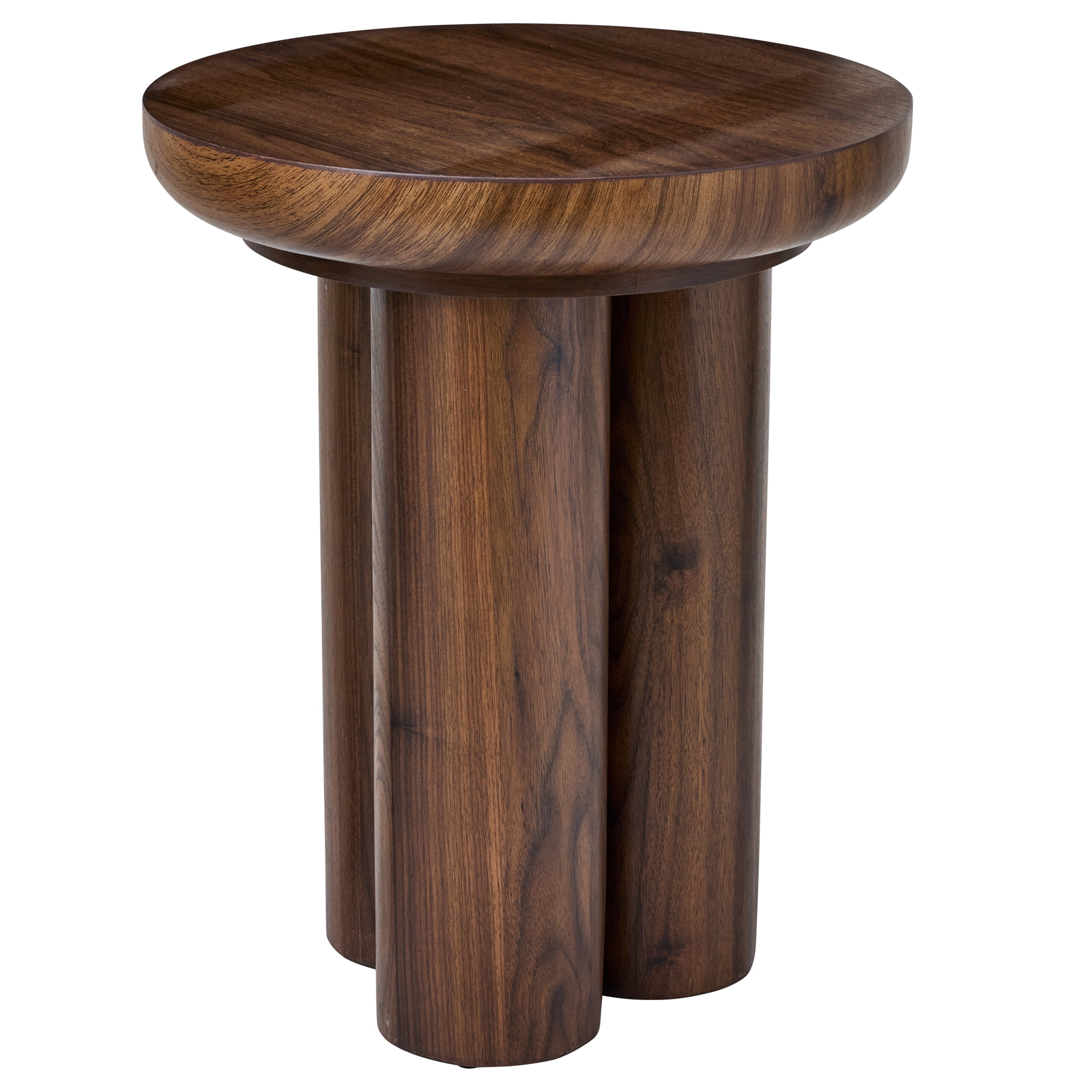 Better Homes & Gardens Adlin End Table, Walnut Finish