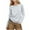 1466#White, variant on Womens Long Sleeve Crewneck Shirts Oversized Casual Pullover Tops Loose Fit Layering Top Spring Basic Tee