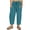 5872-Teal Blue, variant on Womens Plus Size Pants 2X Teal Blue Summer Wide Leg Knit Palazzo Pants Lounge Ladies Casual Drawstring Harem Fall Pants with Pocket 2XL 18W 20W